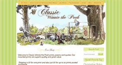 Desktop Screenshot of classicwinniethepooh.com